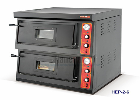 HGP-2-6 Gas Pizza Oven (2-deck)