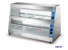 HW-3P Food Display Warmer Showcase (2-layer 4-pan)