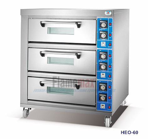 HEO-60 Electric Baking Oven (3-deck 6-tray)