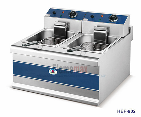 HEF-901 1-tank 1-basket electric fryer