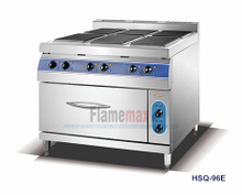 HSQ-96E 6-Plate Electric Cooker with Electric Oven (square)