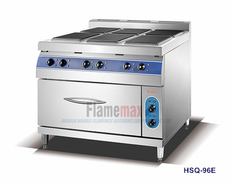 HSQ-96E 6-Plate Electric Cooker with Electric Oven (square)