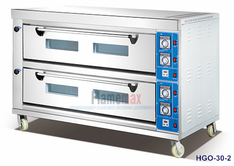 HGO-30-2 Gas Baking Oven (2-deck 6-tray)