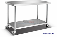 HWT-2-69W 2-deck mobile working table